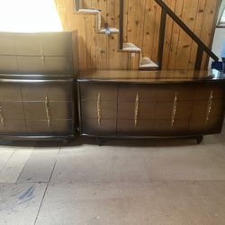 Mid Century Kent Coffey Dresser&Highboy