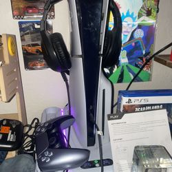 PS5 Slim Digital With Disc Drive Add On