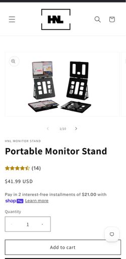 HNL Portable Monitor Stand