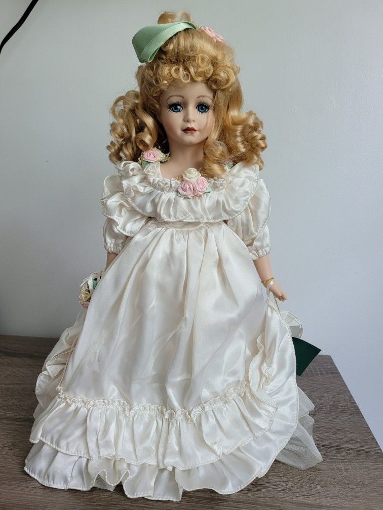 Vintage Porcelain Doll