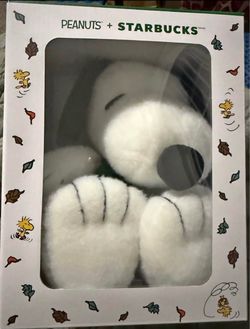 Peanuts x Starbucks Snoopy Plush in Box