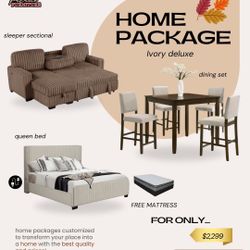 New Luxury Home Packages!🚨Nuevos Paquetes De Hogar!🚨