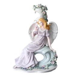 Vintage porcelain Angel flower