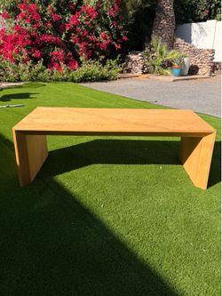 Crate & Barrel Baja Coffee Table