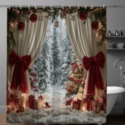 Christmas Shower Curtain