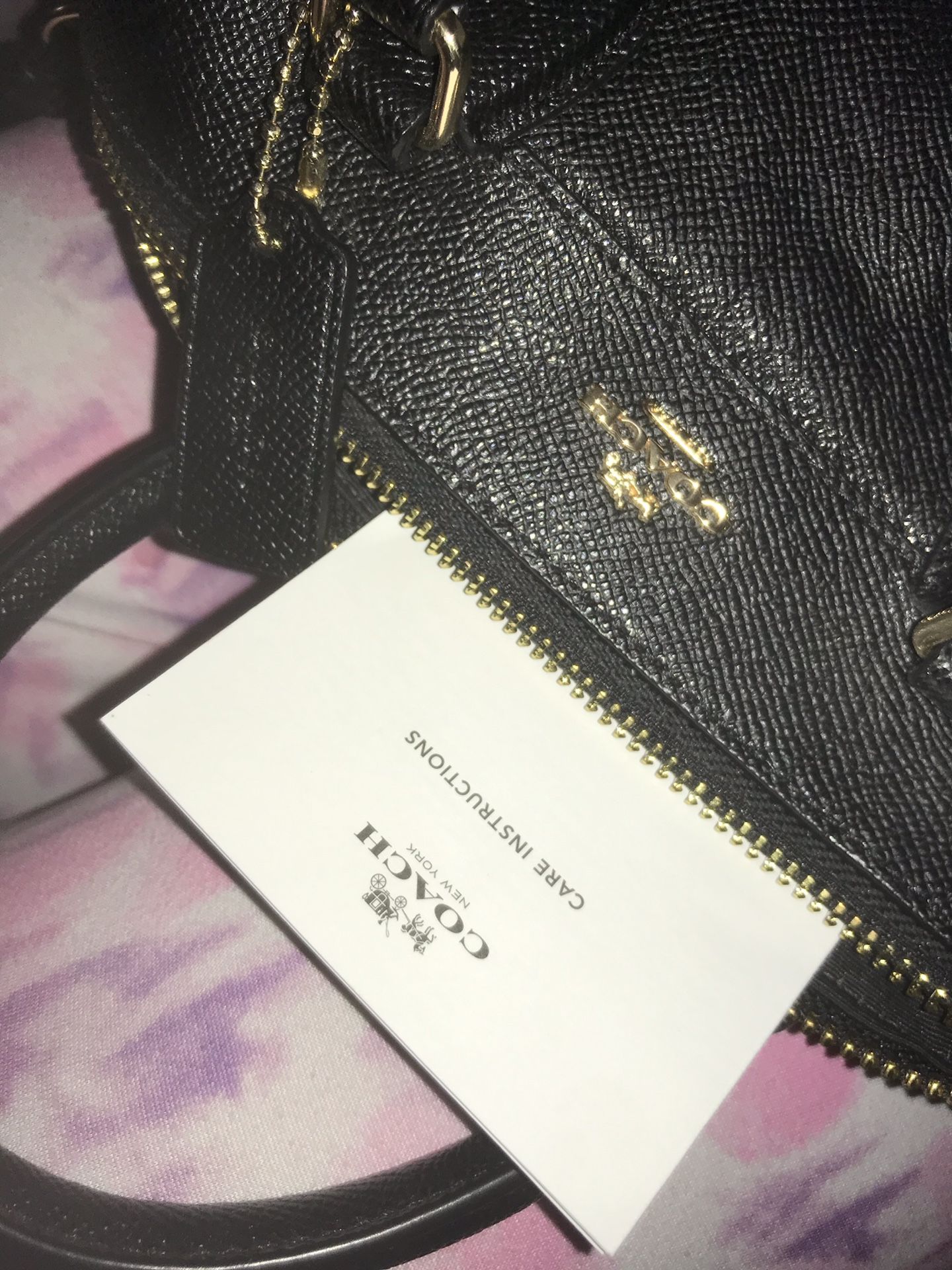 Never used still tagged coach handbag