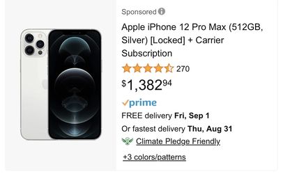 Apple iPhone 12 Pro Max