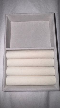 Velvet Ring Display Tray Organizer