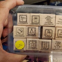 Holiday Rubber Stamps 