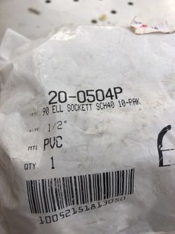 90 elbow pVC