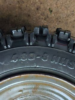snow blower tires and rim