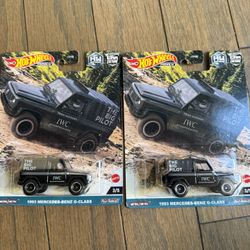 IWC G Class Wagon Hot Wheels - $10 Each