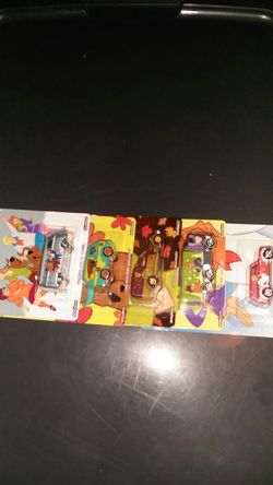 Scooby-Doo! Set hot wheels.