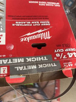 Saw blade Milwaukee