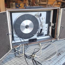 Vintage 1960's RCA Folding Record Player 