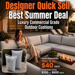 🔥 GREAT DEAL! Outdoor Cushions-Luxury Commercial-Grade