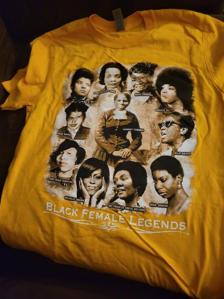 Black HISTORY TEE SHIRTS