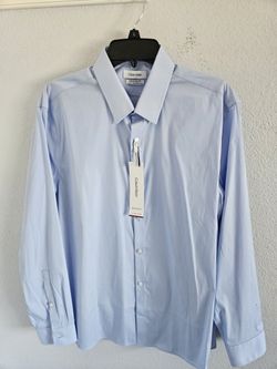 Calvin Klein Light Blue Button Up