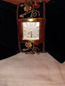 Vintage 90's AVON Bohemian Cuff Watch