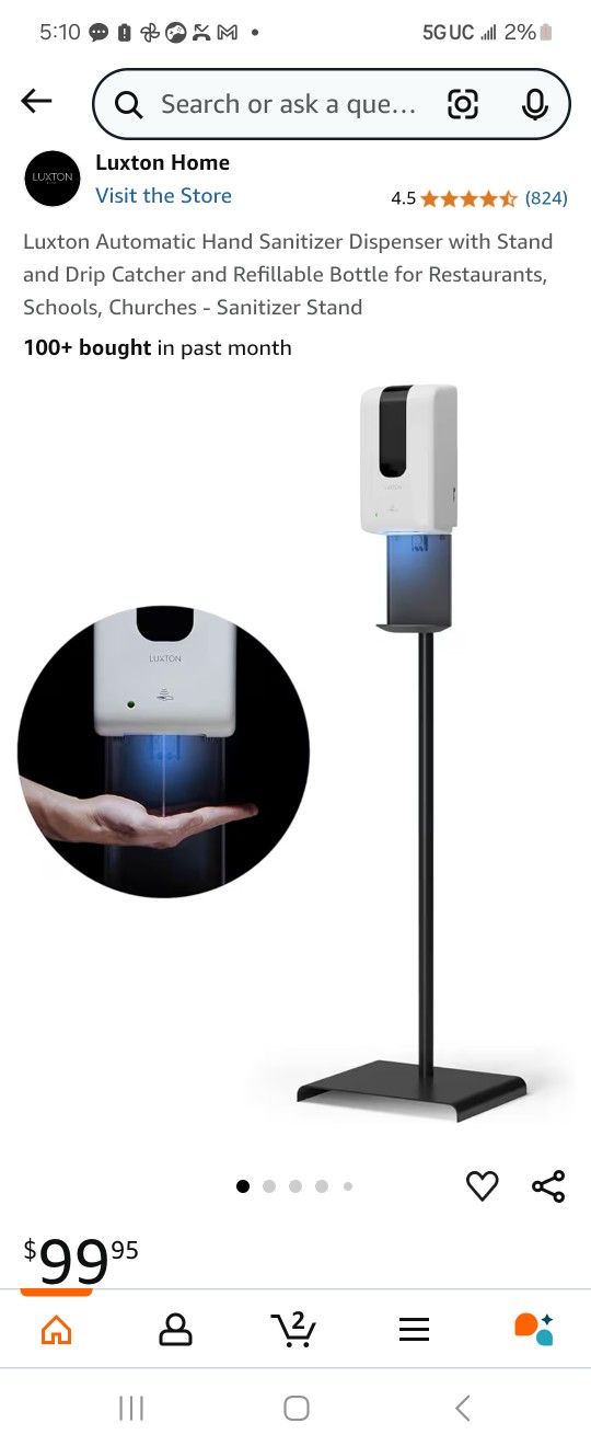 Automatic Hand Sanitizer Dispenser