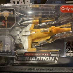 Star Wars Micro Galaxy Squadron NABOO N-1 STARFIGHTER Target Exclusive