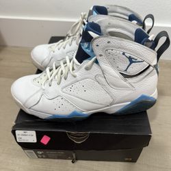 Air Jordan 7 Retro French Blue 2015 Sz 9.5