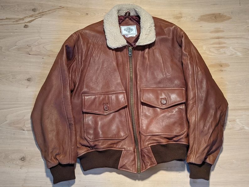 Vintage Warner Brothers Leather Jacket