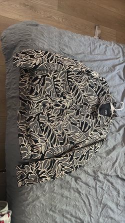 Zara Floral Print Blazer Jacket