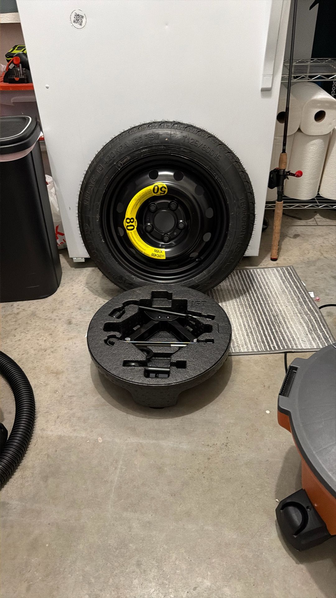 2019-2025 Kia Forte Spare Tire Kit - NEW