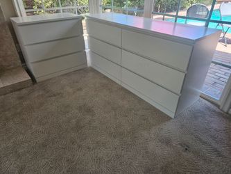 Dressers, 6 draw and 3 draw