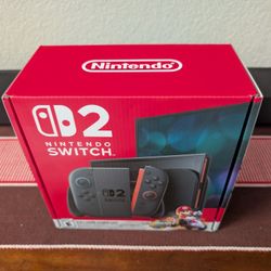 Brand New, Sealed Nintendo Switch 2 Mario Kart Bundle
