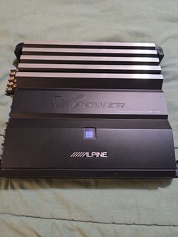 Alpine 4ch Amp