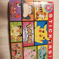 POKEMON STICKER BOOKLET