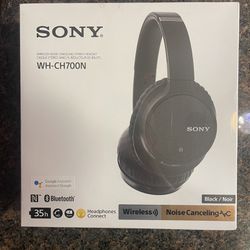 Sony Noise Cancelling Headphones WHCH700N