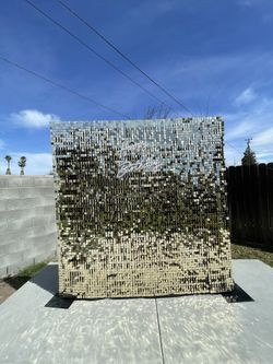 Gold Shimmer Wall Backdrop 