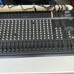 Mixer, Amp And 2 Speakers