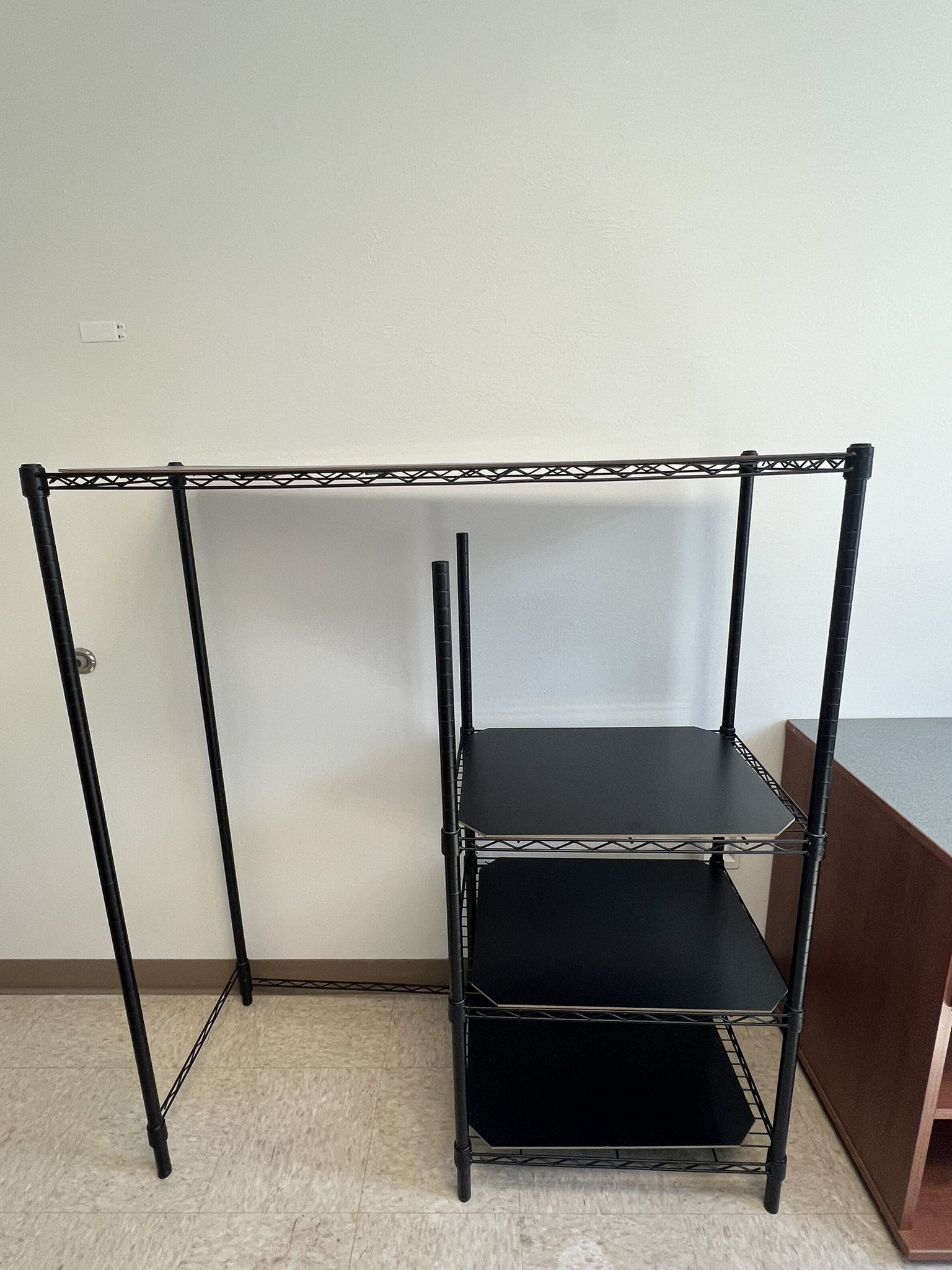 Dorm Room Adjustable Shelving