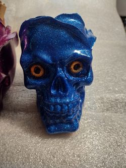 Hand Made Flower Skulls