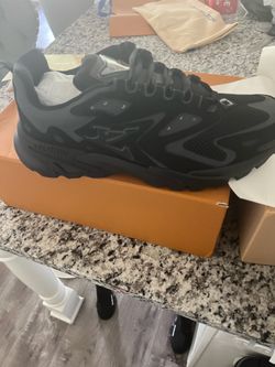 Louis Vuitton LV Rush Sneaker "Triple Black" – Men's US 13 / EUR 47