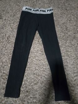 Victoria's Secret PINK Black Leggings
