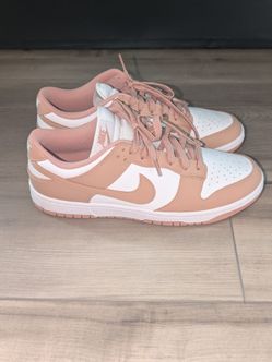 Nike Dunk Low Pink/Tan & White