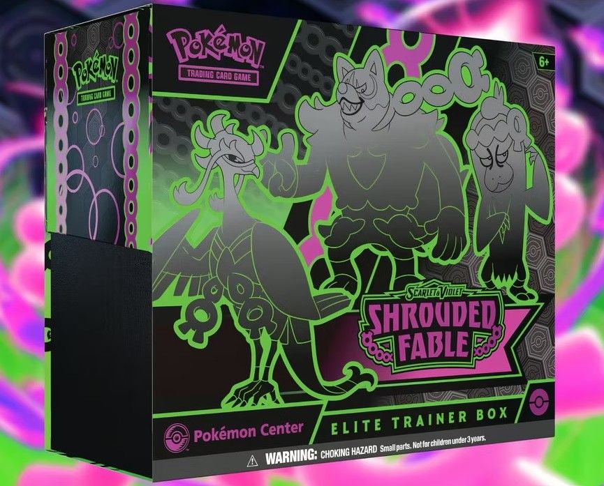 Shrouded Fable Pokemon Center Exclusive ETB