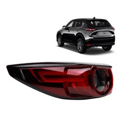 LED Driver Left Side Tail Light Assembly Outer Compatible With 2017-2021 Mazda CX-5 CX5 Grand