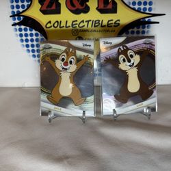 2025 Disney Topps Chrome Chip and Dale