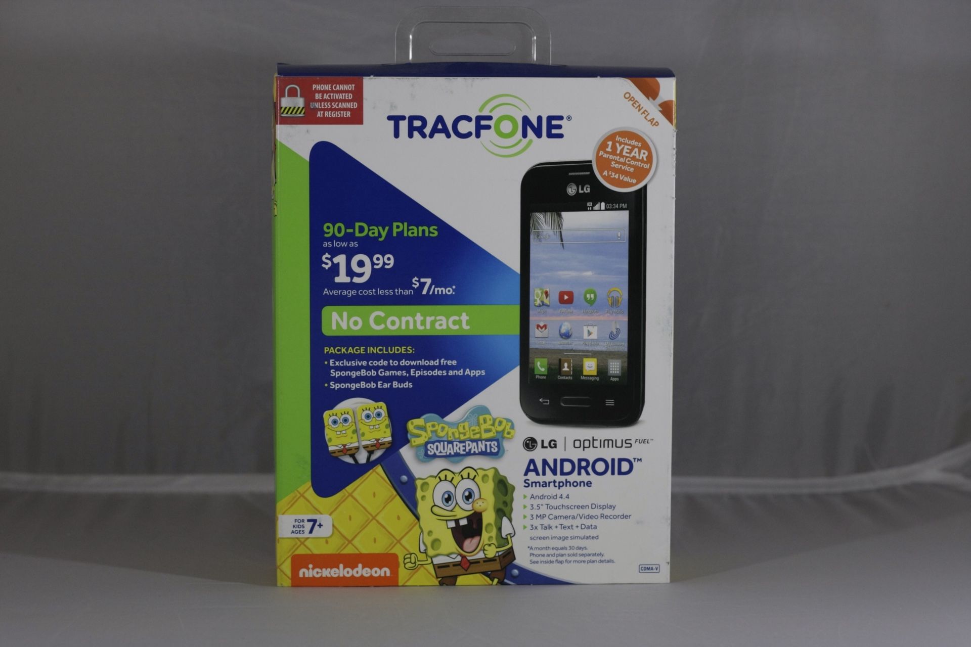 TracFone LG L34C Spongebob Handset