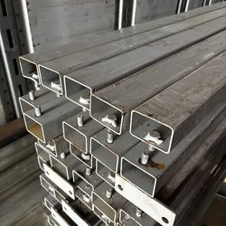 3” x 2” Steel Tubing Metal Post