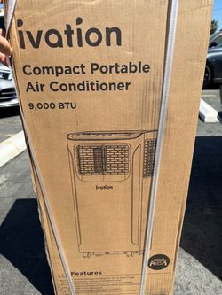 Ivation 9000 BTU Compact Portable Air Conditioner