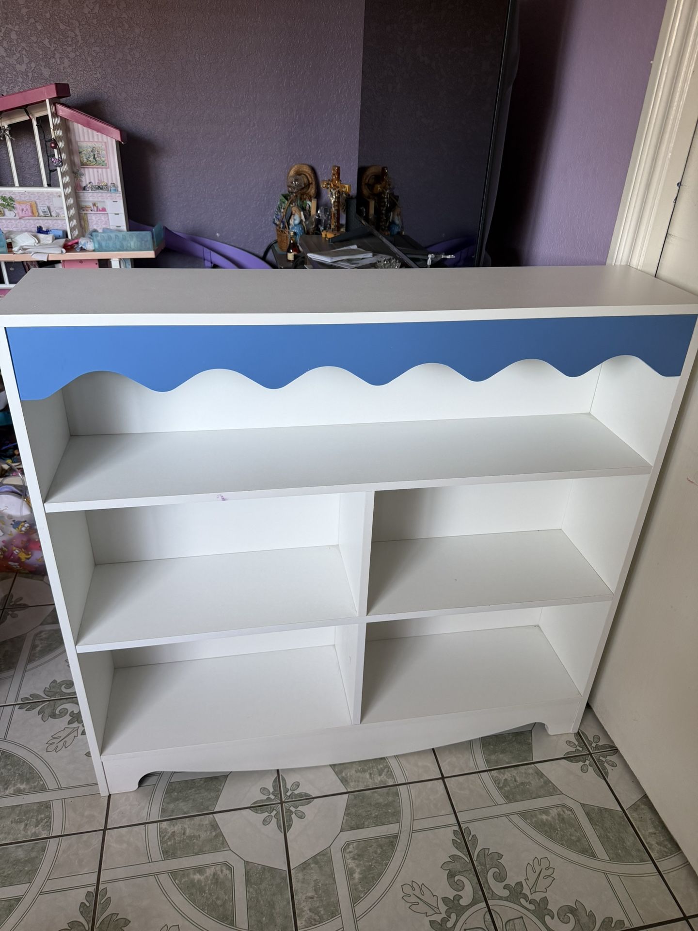 Children’s Book Shelf Toy Organizer