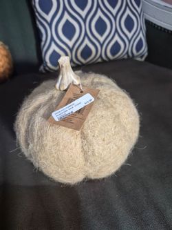 Wool Felt Pumpkin Decoration