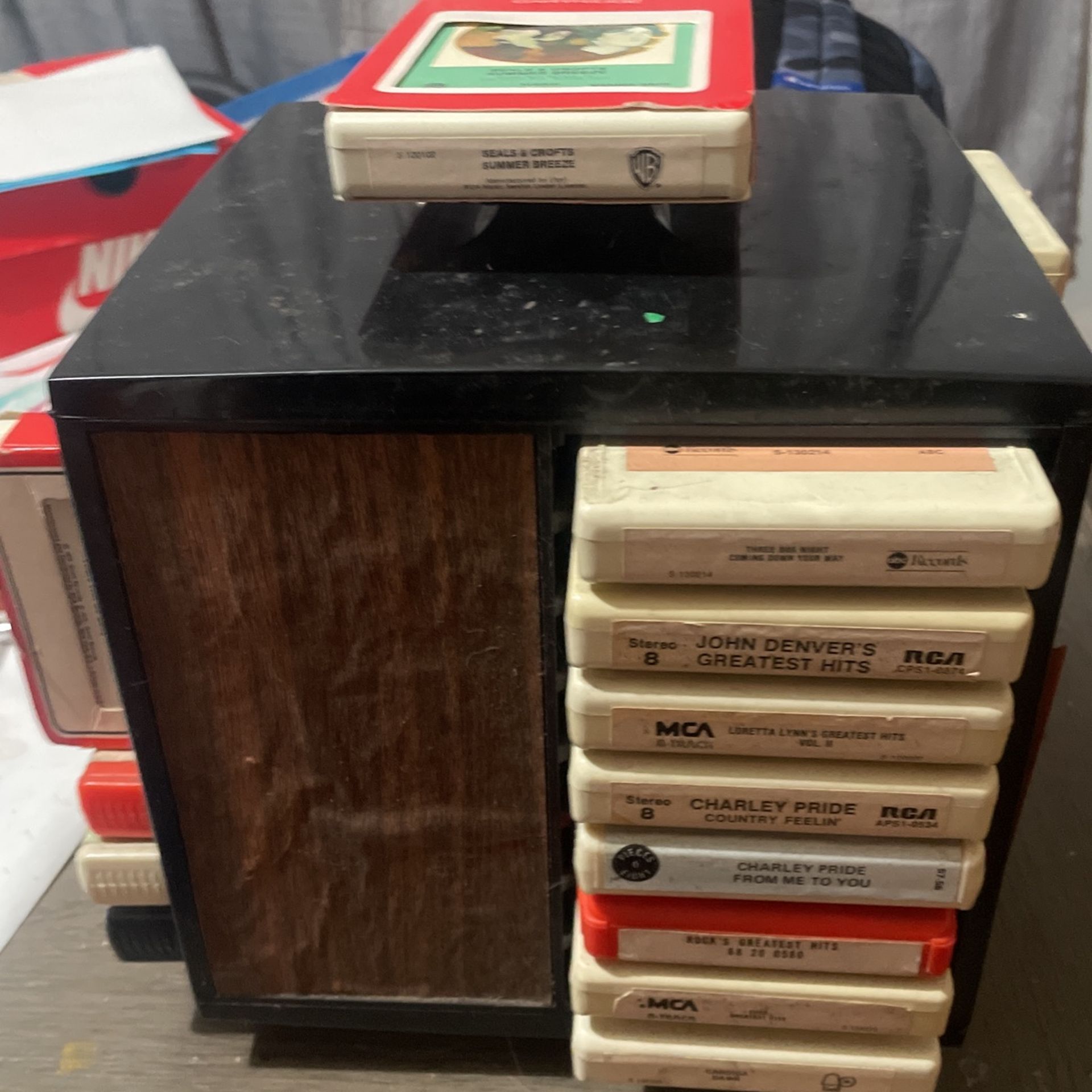 Lot Of 32 Vintage Miscellaneous Untested 8 track Cassettes With